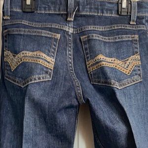 Girls Wrangler bootcut denim jeans. Size 9 girls.